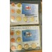 WORLD EURO SPECIMEN ALBUM . 21 COIN SETS . VERY RARE 